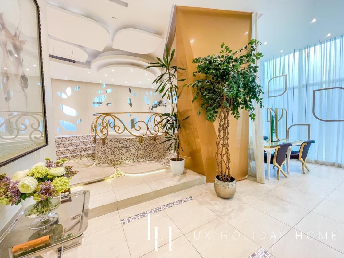 Lux - Lavish Suite With Full Palm Jumeirah View 1 Dubai Exterior foto